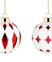 Decorazioni natalizie Alessi in Vetro NZ04SET3 - NZ04SET3